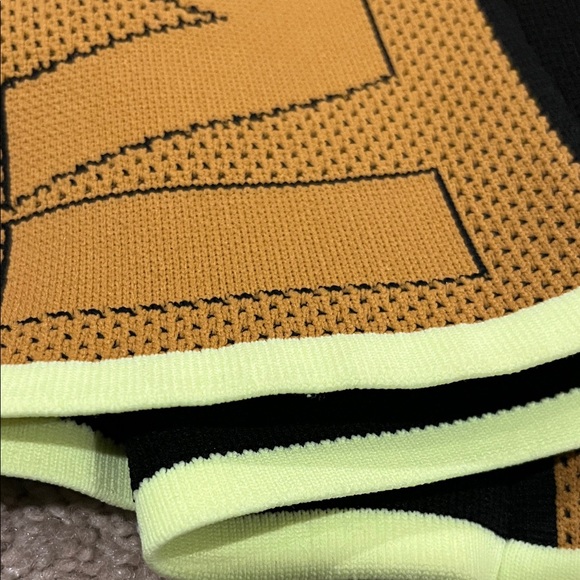 ADIDAS IVY PARK Knit Logo Dress in black and mesa - Picture 7 of 7